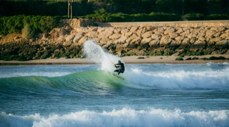 Oum Labouir — spot de vagues atlantique près de Dakhla