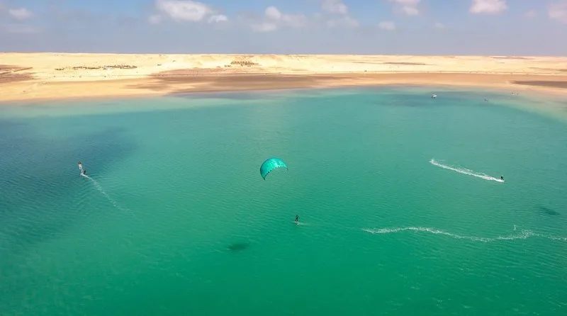 Speed Spot — kitesurf freestyle en eau plate à Dakhla