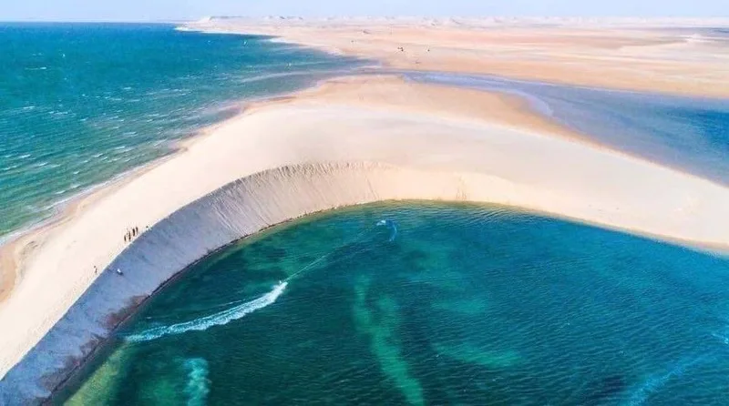 Dune Blanche — destination downwind iconique à Dakhla