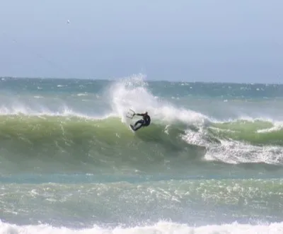 Tom - coaching progression backroll au lagon de Dakhla